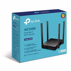TP-Link Archer C54 routeur sans fil Fast Ethernet Bi-bande (2,4 GHz / 5 GHz) 4G Noir (ARCHER C54) - Vue supplémentaire 4