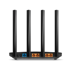 TP-Link Archer C6U routeur sans fil Gigabit Ethernet Bi-bande (2,4 GHz / 5 GHz) 4G Noir (ARCHER C6U)