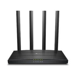 TP-Link Archer C6U routeur sans fil Gigabit Ethernet Bi-bande (2,4 GHz / 5 GHz) 4G Noir (ARCHER C6U)
