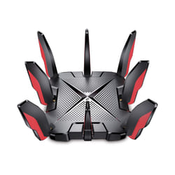 TP-LINK ARCHER GX90 routeur sans fil Gigabit Ethernet Tri-bande (2,4 GHz / 5 GHz / 5 GHz) 4G Noir, Rouge