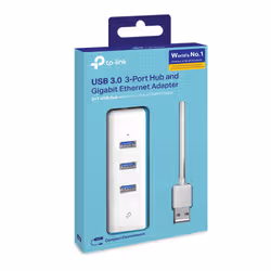 TP-Link UE330 station d'accueil Avec fil USB 3.2 Gen 1 (3.1 Gen 1) Type-A Blanc - Vue supplémentaire 4