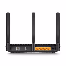 TP-Link Archer VR600 routeur sans fil Gigabit Ethernet Bi-bande (2,4 GHz / 5 GHz) Noir, Argent - Vue supplémentaire 4