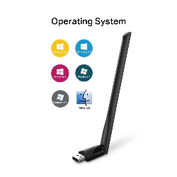 TP-LINK AC600 High Gain Wireless Dual Band USB Adapter Interne WLAN 600 Mbit/s