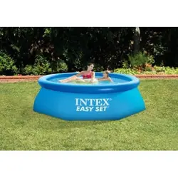 Intex 28110 piscine hors sol Piscine gonflable Rond 2419 L Bleu