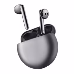 HUAWEI FreeBuds 4 Écouteurs intra-auriculaires Bluetooth argent micro-casque, magnétique, commande tactile - Vue supplémentaire 11