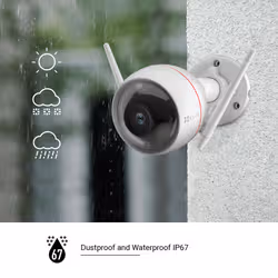 EZVIZ C3W Pro Balle (forme) Caméra de sécurité IP Extérieure 1920 x 1080 pixels Plafond/mur - Vue supplémentaire 8