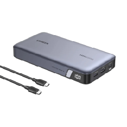 Ugreen 90597A banque d'alimentation électrique 25000 mAh Gris