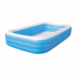Bestway PISCINE FAMILIALE RECTANGULAIRE - 3.05m x 1.83m x 56cm - bleue - Vue supplémentaire 2