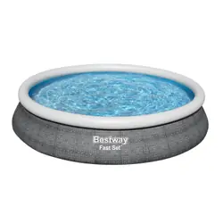 Bestway Fast Set Kit piscine gonflable ronde 4,57 m x 84 cm