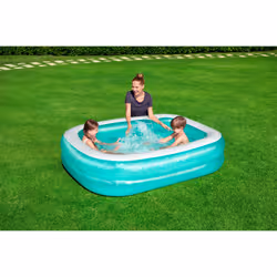 Bestway PISCINE RECTANGULAIRE 2.01m x 1.5m x 51cm - bleue - Vue supplémentaire 6