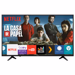 Hisense H55A6140 TV 55" 4K Ultra HD Smart TV Wifi Noir