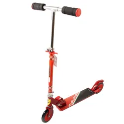 PRISMALIA FXK30 Enfants Scooter classique Noir, Rouge, Argent