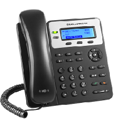 Grandstream Networks GXP1625 téléphone Téléphone DECT Noir