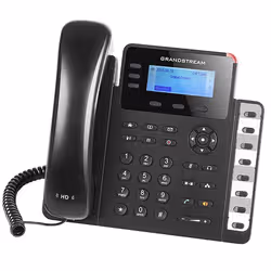 Grandstream Networks GXP1630 téléphone fixe Noir 3 lignes LCD - Vue supplémentaire 3