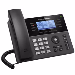 Grandstream Networks GXP1782 téléphone fixe Noir 8 lignes LCD - Vue supplémentaire 4