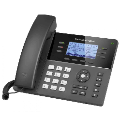 Grandstream Networks GXP1760W téléphone Téléphone DECT Identification de l'appelant Noir