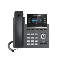 Grandstream Networks GRP2613 téléphone fixe Noir 4 lignes TFT