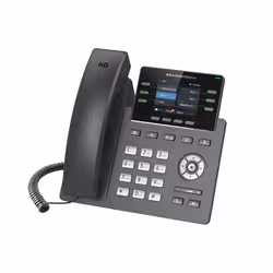 Grandstream Networks GRP2613 téléphone fixe Noir 4 lignes TFT - Vue supplémentaire 2
