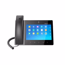 Grandstream Networks GXV3380 téléphone fixe Noir 16 lignes IPS Wifi - Vue supplémentaire 2