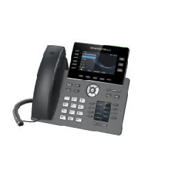 Grandstream Networks GRP2616 téléphone fixe Noir 6 lignes TFT Wifi