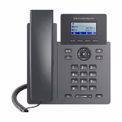 Grandstream Networks GRP2601P téléphone fixe Noir 2 lignes LCD - Vue supplémentaire 5
