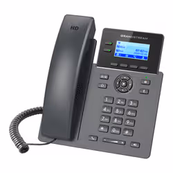 Grandstream Networks GRP2602P téléphone fixe Noir 2 lignes LCD - Vue supplémentaire 2