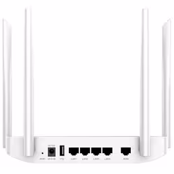 Grandstream Networks GWN-7052 routeur sans fil Gigabit Ethernet Bi-bande (2,4 GHz / 5 GHz) Blanc - Vue supplémentaire 3