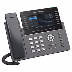 Grandstream Networks GRP2650 téléphone fixe Noir 14 lignes TFT Wifi - Vue supplémentaire 4