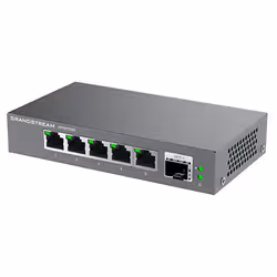 Grandstream Networks GWN7700M commutateur réseau Non-géré 2.5G Ethernet (100/1000/2500) Noir - Vue supplémentaire 2