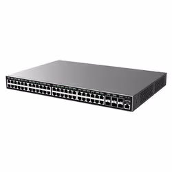 Grandstream Networks GWN7806P commutateur réseau Géré L2+ Gigabit Ethernet (10/100/1000) Connexion Ethernet, supportant l'alimentation via ce port (PoE) Gris - Vue supplémentaire 3