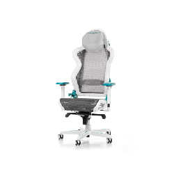 DXRacer AIR R1S-WQG Siège de jeu sur PC Siège respirant Gris, Blanc