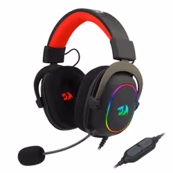 REDRAGON H510 Zeus-X RGB Avec fil Noir - Vue supplémentaire 3