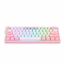 REDRAGON K616 Fizz Pro white/pink clavier USB + RF Wireless + Bluetooth Rose, Blanc - Vue supplémentaire 2