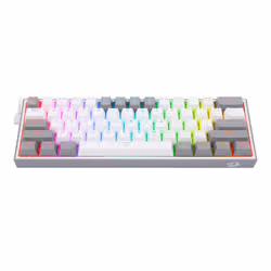 REDRAGON K617-RGB Fizz RGB White/Grey clavier USB Noir - Vue supplémentaire 8