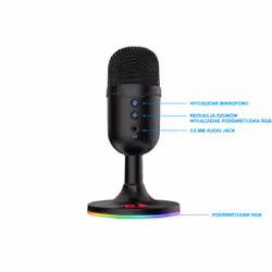 REDRAGON GM303 PULSAR microphone Noir - Vue supplémentaire 5