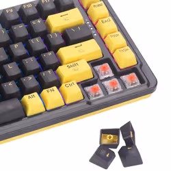 REDRAGON K649YP-RGB ELF clavier USB Noir, Or - Vue supplémentaire 6