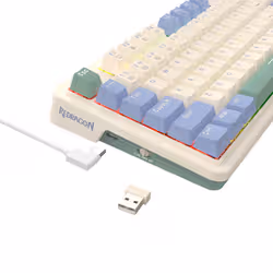 REDRAGON K673CPG-RGB-PRO Ucal Pro clavier USB Blanc - Vue supplémentaire 3