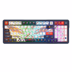 REDRAGON K686AK-RGB-PRO EISA clavier FR sans fil +USB Marine, Blanc - Vue supplémentaire 2