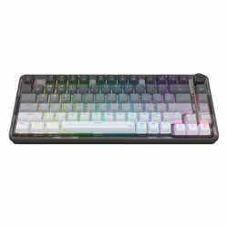 REDRAGON K673GG-RGB-PRO Ucal Pro clavier USB + RF Wireless + Bluetooth Noir, Gris - Vue supplémentaire 6