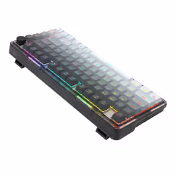 REDRAGON K673GG-RGB-PRO Ucal Pro clavier USB + RF Wireless + Bluetooth Noir, Gris - Vue supplémentaire 8