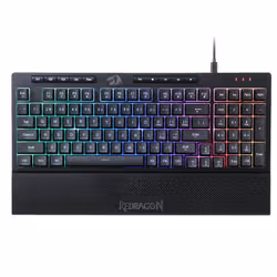 REDRAGON K515-RGB SHIVA 98 clavier USB Noir - Vue supplémentaire 4
