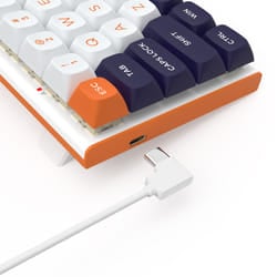 REDRAGON K683WBO-RGB-M clavier USB Blanc, Noir