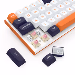 REDRAGON K683WBO-RGB-M clavier USB Blanc, Noir - Vue supplémentaire 2