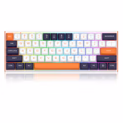 REDRAGON K683WBO-RGB-M clavier USB Blanc, Noir - Vue supplémentaire 3