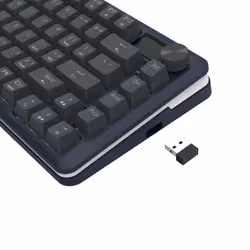 REDRAGON K708-RGB-PRO FLEKACT clavier USB + RF Wireless + Bluetooth Noir - Vue supplémentaire 4