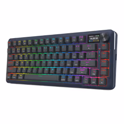 REDRAGON K708-RGB-PRO FLEKACT clavier USB + RF Wireless + Bluetooth Noir - Vue supplémentaire 7