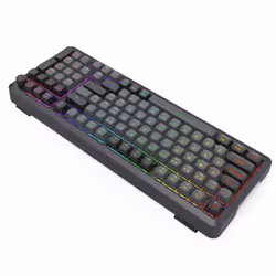 REDRAGON K688GB-RGB-PRO Bragi clavier USB + RF Wireless + Bluetooth Noir - Vue supplémentaire 3