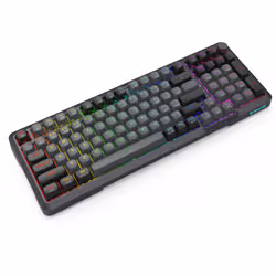 REDRAGON K688GB-RGB-PRO Bragi clavier USB + RF Wireless + Bluetooth Noir - Vue supplémentaire 5