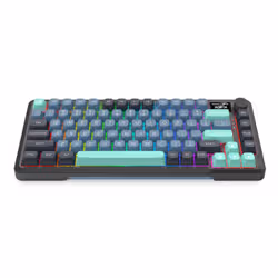 REDRAGON K724GBG-RGB-PRO Behemoth clavier USB + RF Wireless + Bluetooth Gris, Bleu - Vue supplémentaire 7