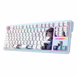 REDRAGON K728AK-RGB-PRO clavier USB + RF Wireless + Bluetooth Couleurs assorties - Vue supplémentaire 4